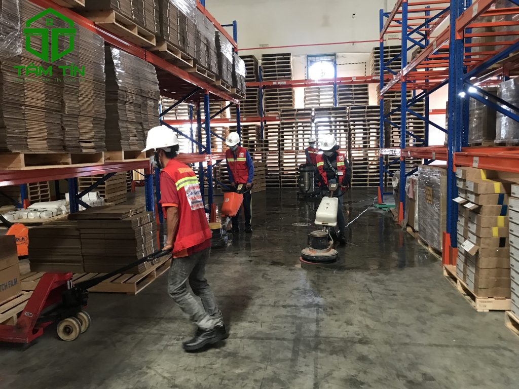 Phân công vệ sinh hợp lý hoàn thành dịch vụ đúng tiến độ