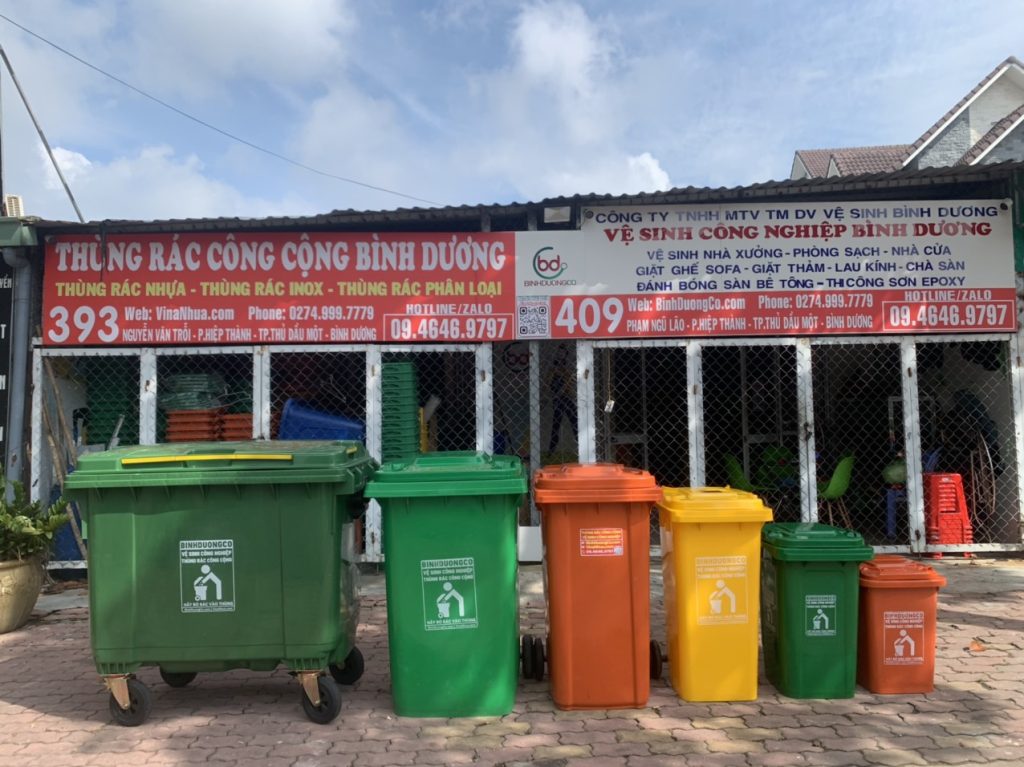 Ý Nghĩa Màu Sắc Thùng Rác